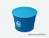 Caixa d'água 5.000 litros